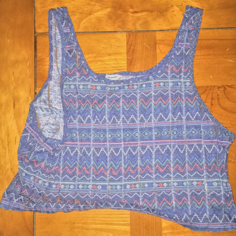 Crop top tank!
